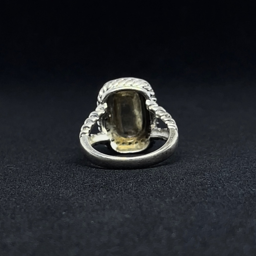 STERLING SILVER COCKTAIL RING - Picture 4 of 4